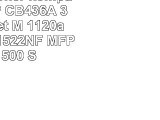 3 Kineco Toner kompatibel zu HP CB436A 36A LaserJet M 1120a h n w MFP 1522NF MFPm M 1500