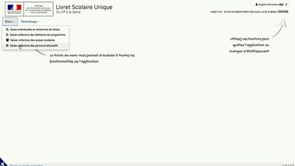 7 Saisie collective des parcours éducatifs