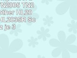 3 Toner kompatibel zu Brother TN2005 TN2000 für Brother HL2035 HL2037 HL2035R