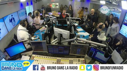Un joueur du PSG chambre DJ Snake par surprise (16/11/2017) - Bruno dans la Radio