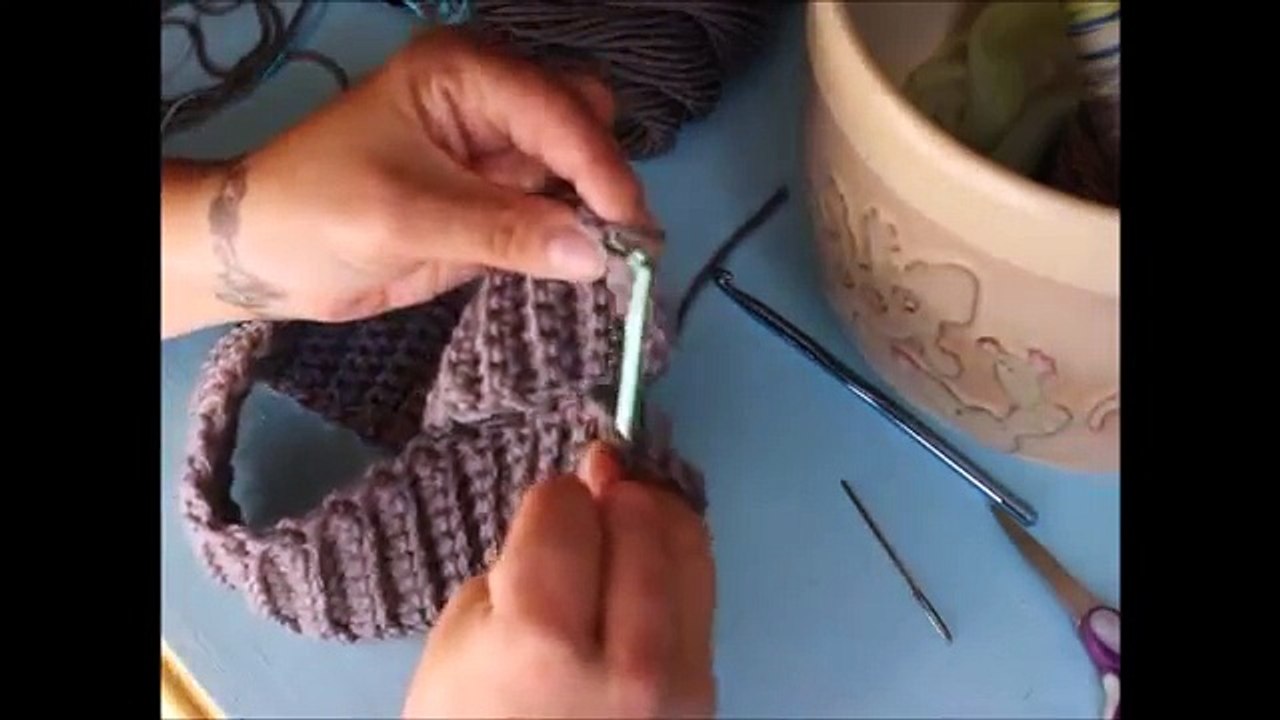 Crochet Hat: Trinity Stitch Beanie