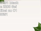 2 Toner für Epson M1400 C13S050651 black  Schwarz je 2200 Seiten kompatibel zu