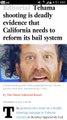 California Shooting Spree UPDATE - Bail Bond Legislation REFORM BILL