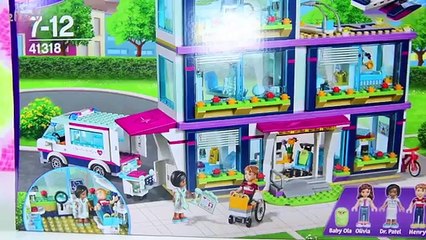 Lego Friends Heartlake Hospital Part 1 Build Review Silly Play Kids Toys