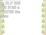 Toner remanufactured für Samsung CLP 320 325  CLX 3180 3185  ersetzt CLT Y4072S Gelb