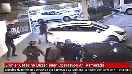 Şirinler Çetesine Düzenlenen Operasyon Anı Kamerada