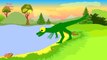 Çocuklar için Dinozorlar Karikatür | Dinozorlar ve Gri yeni gelen