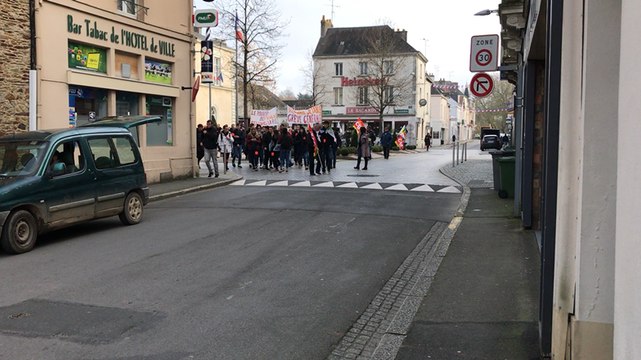 Manifestation du 16 novembre contre les réformes du gouvernement