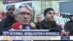 Ordonnances : "On a obtenu des choses mais il reste des points de désaccord", estime Mailly (FO) mobilisé à Marseille