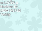 Prestige Cartridge Tintenpatrone LC123 passend zu Brother Drucker DCPJ132W DCPJ552DW