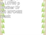Prestige Cartridge Tintenpatrone LC700 passend zu Brother Drucker MFC4420 MFC4820