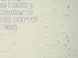 Prestige Cartridge Tintenpatrone LC900 passend zu Brother Drucker DCP110C DCP117C 5er