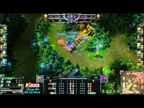 [HTHT][CK HTHT Miền Nam][Nhánh thắng] Saigon Fantastic Five vs Ruthless Gaming [20.01.2013]