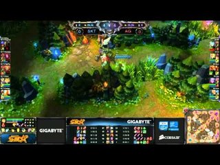 [SWL II] [Bảng A] [Game 1] SKT T1 vs All Gamers [17.01.2013]