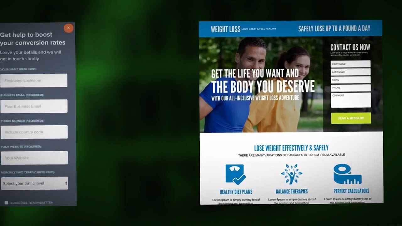 Conversion Landing Page Design