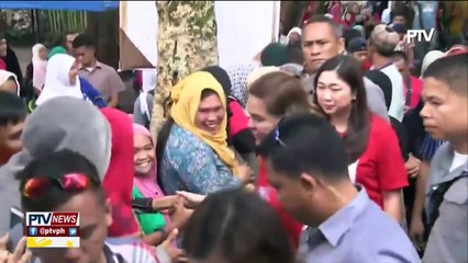 Davao City Mayor Sara Duterte, bumisita sa Marawi