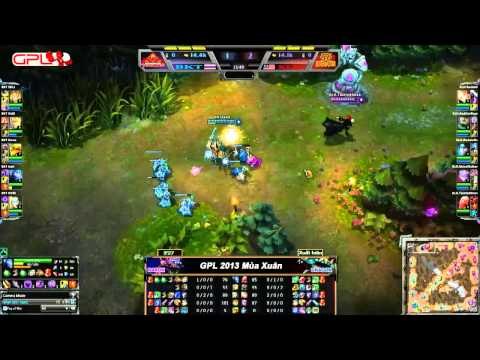 [GPL 2013 Mùa Xuân] [Tuần 1] Bangkok Titans vs Kuala Lumpur Hunters [04.01.2013]