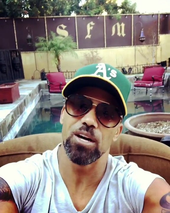 Vidéo de Shemar Moore postée sur son compte Instagram