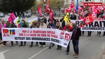 Code du travail. 700 manifestants à Saint-Brieuc