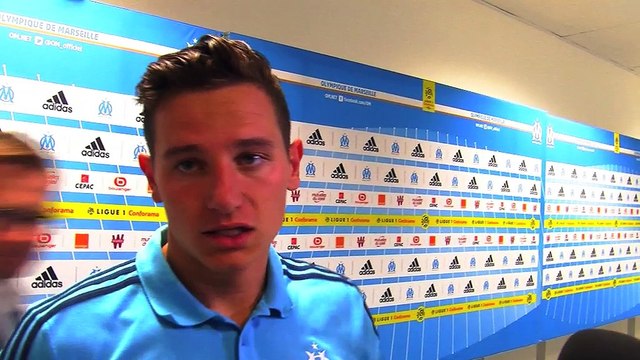 La réaction de Florian Thauvin après OM-Domzale (3-0)