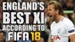 England's Best Starting XI According To FIFA 18
