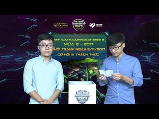 Bốc thăm Vòng Online 1/36 VCSB mùa 2.2017​