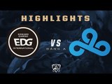 [Highlights] EDG vs C9 [Lượt về][Bảng A][CKTG2017]