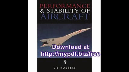 Performance and Stability of Aircraft
