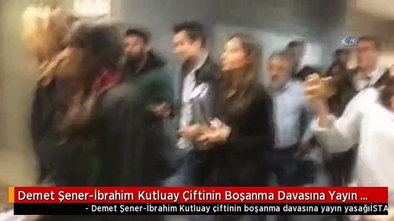 Demet Şener-İbrahim Kutluay Çiftinin Boşanma Davasına Yayın Yasağı
