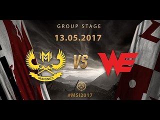 [13.05.2017] Highlight: GAM vs WE [Group stage]
