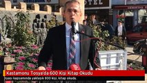 Kastamonu Tosya'da 600 Kişi Kitap Okudu