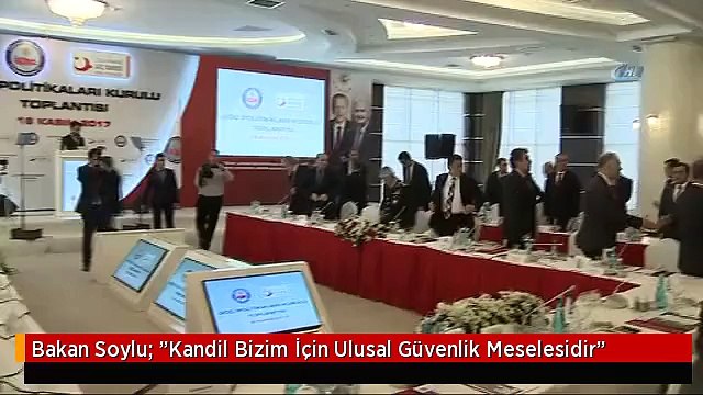 Bakan Soylu: Kandil Bizim İçin Ulusal Güvenlik Meselesidir