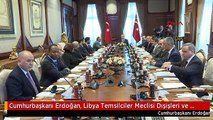 Cumhurbaşkanı Erdoğan, Libya Temsilciler Meclisi Dışişleri ve Uluslararası İşbirliği Komisyonu...