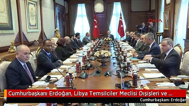 Cumhurbaşkanı Erdoğan, Libya Temsilciler Meclisi Dışişleri ve Uluslararası İşbirliği Komisyonu...