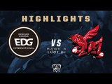 [Highlights] EDG vs AHQ [Bảng A][Lượt đi][CKTG2017]