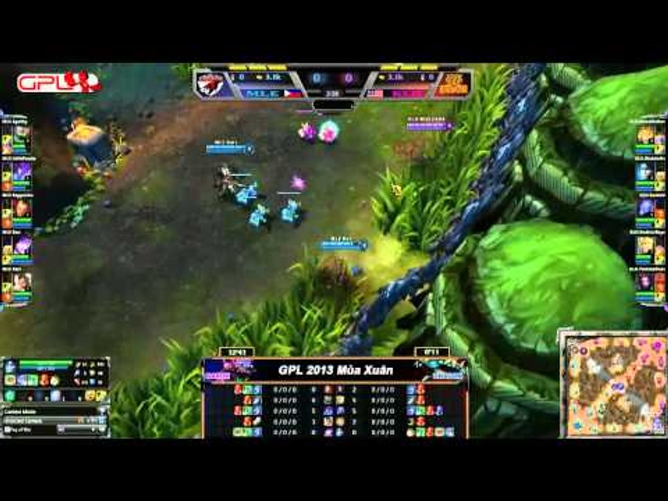 [GPL 2013 Mùa Xuân] [Tuần 2] Manila Eagles vs Kuala Lumpur Hunters [12.01.2013]