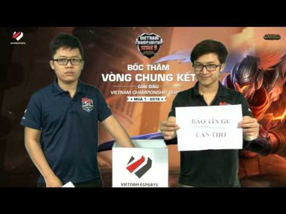 Bốc thăm vòng chung kết bán chuyên VCSB tại An Giang - Ngày 23.04.2016