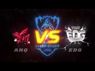 [08.10.2016] Highlights AHQ vs EDG [CKTG2016]