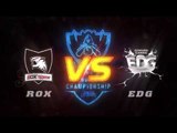 [16.10.2016] Highlights Tứ Kết ROX vs EDG [Trận 1][CKTG2016]