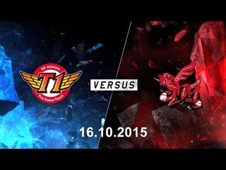 [16.10.2015] SKT vs ahq [CKTG2015 - Tứ Kết 2] [Trận 1]
