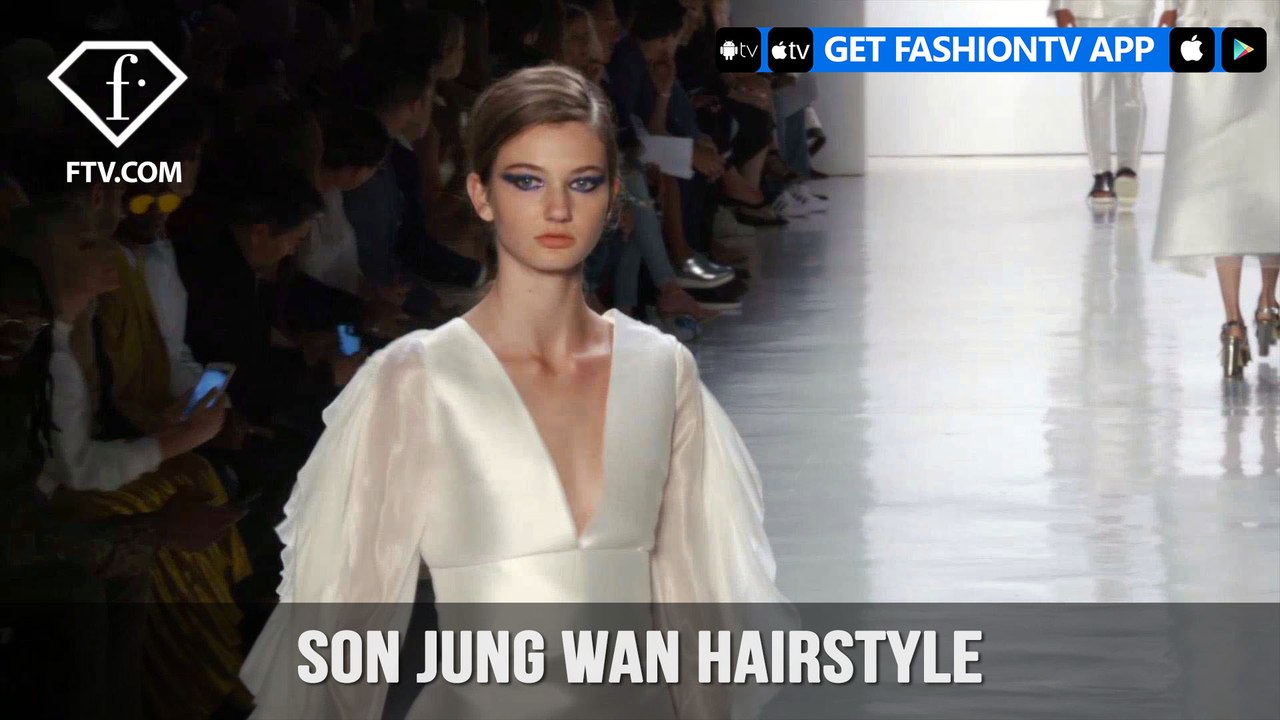 New York Fashion Week Spring/Summer 2018 - Son Jung Wan Hairstyle | FashionTV