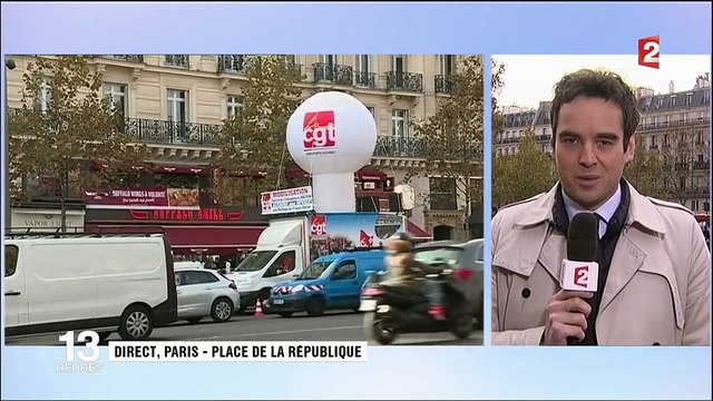 Manifestation : les syndicats contre les réformes libérales d'Emmanuel Macron