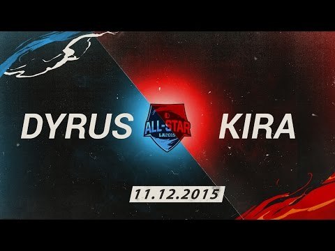 [11.12.2015] Dyrus vs Kira [All Star 2015 1v1]