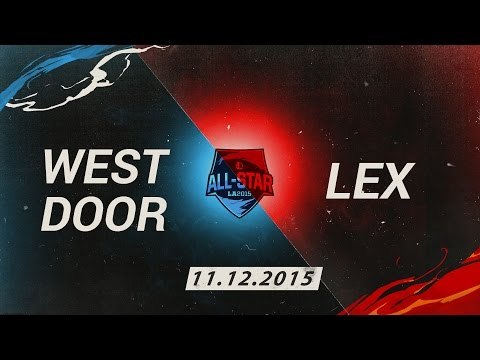 [11.12.2015] Westdoor vs Lex [All Star 2015 1v1]
