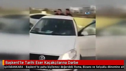 Başkent'te Tarihi Eser Kaçakçılarına Darbe