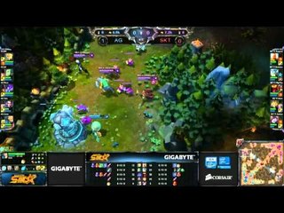 [SWL II] [Bảng A] [Game 2] SKT T1 vs All Gamers [17.01.2013]