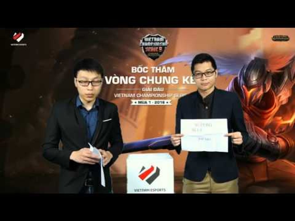 Bốc thăm Vòng Chung Kết Giải đấu bán chuyên VCSB tại Cà Mau