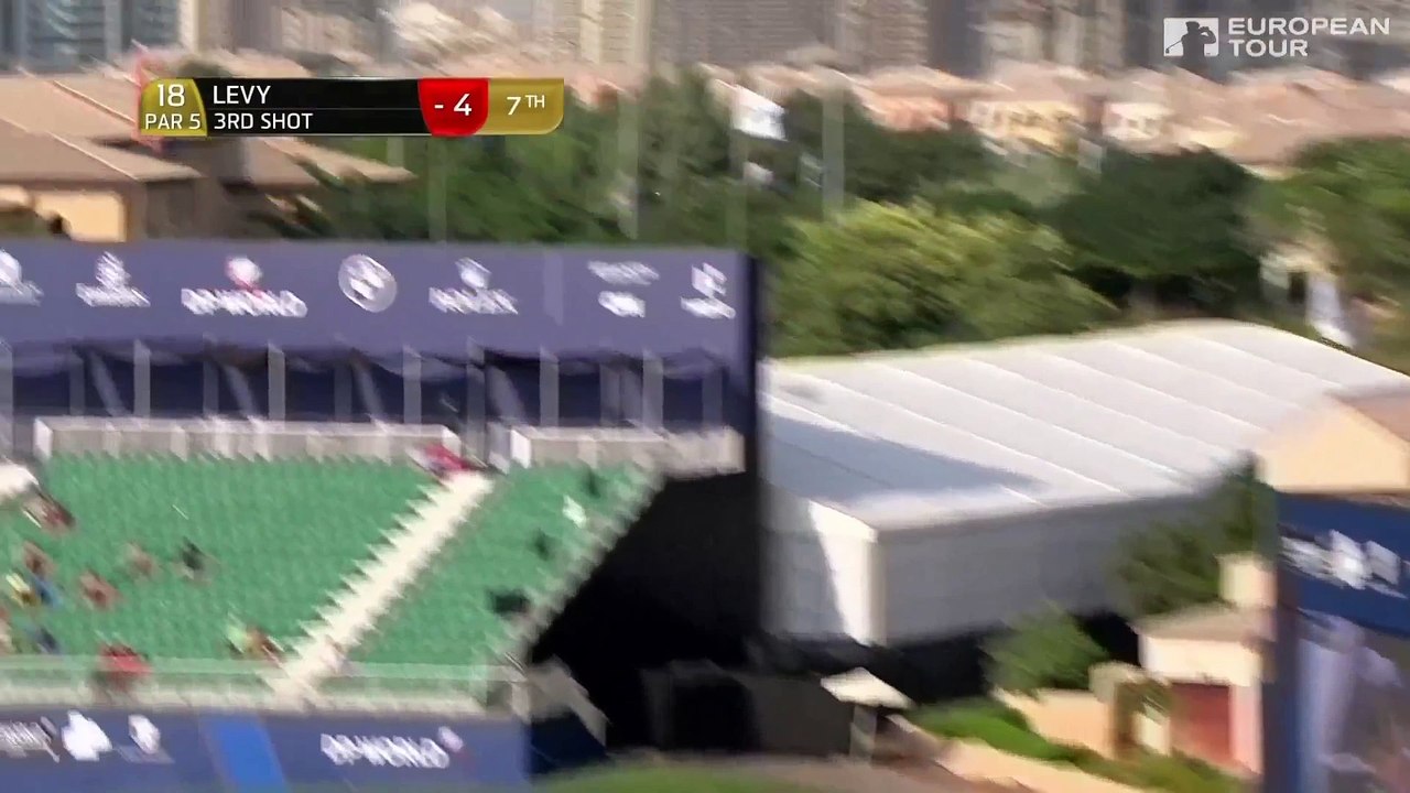 Golf - EPGA : Le 1er tour d'Alexander Levy à Dubaï