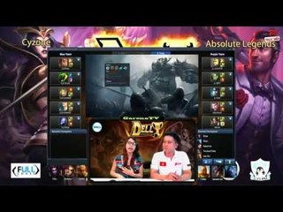 [DIC Mùa 1] [Game 1] Cyzone vs Absolute Legends [23.02.2013]