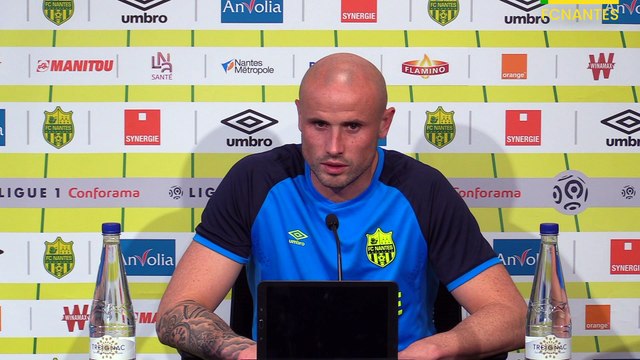 Nicolas Pallois avant PSG-FCN